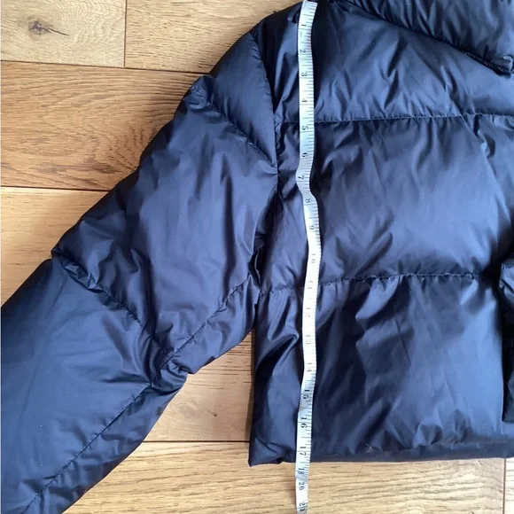 Jil Sander black down cropped puffer jacket - Picture 7 of 11